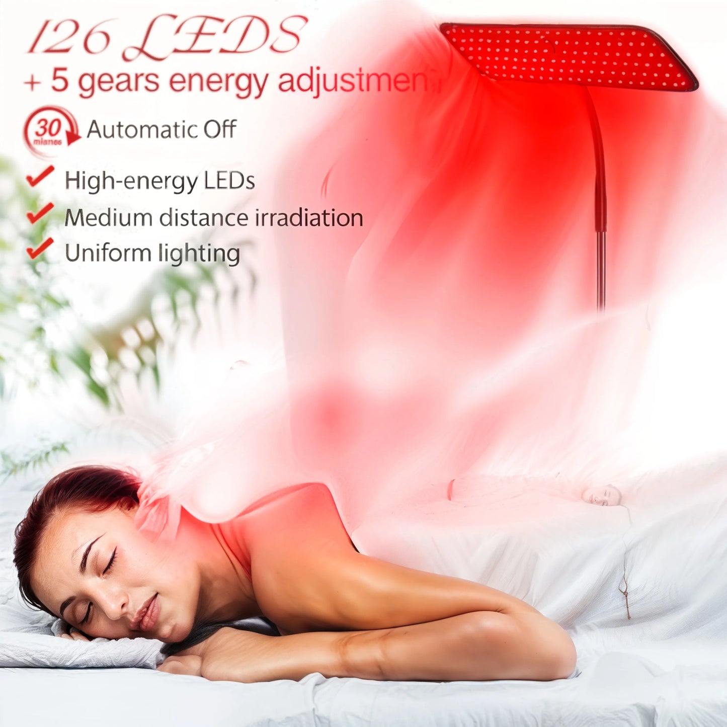 Red Light Therapy Lamp